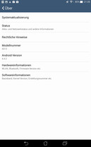 L'Asus Memo Pad HD 7 ME176C tourne sous Android 4.4.2.
