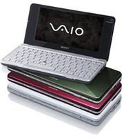 Sony donne le choix entre differentes colories du Vaio VGN-P21Z.