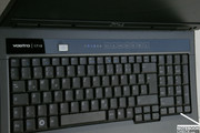 ... le Dell Vostro 1710 est équipé d'un clavier spacieux ...