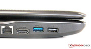 2 ports USB (un 2.0, un 3.0)