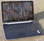 Le HP Pavilion TouchSmart 15-n010sg.