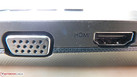 Le G700 est tout à fait adapté pour les présentations avec des connexions pour projecteurs comme le port VGA et HDMI.