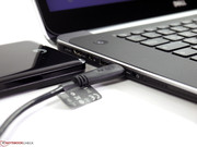 Des disques durs (ou SSD) externes peuvent être connectés via l'USB 3.0.
