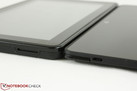 Kindle Fire originale (gauche) vs. Kindle Fire HDX 7 (droite)