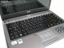 Clavier de l'Acer Aspire 4810T