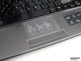 Touchpad de l'Acer Aspire 4810T