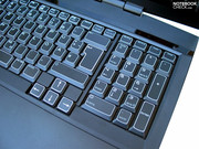 Le clavier, à première vue, ressemble beaucoup à ceux des anciens portables Alienware...