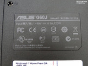 Le nouveau Asus G60J.