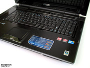 Le Asus W90 est sobre.