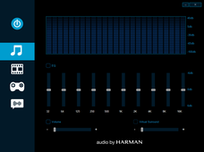 Equalizer with predefined sound profiles