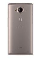 ... gris. Le bouton Acer Rapid Button se trouve sous la lentille de l'appareil photo de 13 MP.