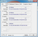 Systeminfo CPUZ Cache