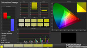 CalMAN: Saturation Sweeps (calibré)