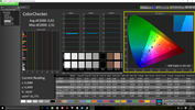 ColorChecker CalMAN (après étalonnage)