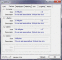System info CPUZ Cache