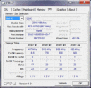 System info CPUZ SPD 2