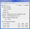 CPU Temp. load