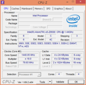 CPUZ CPU information