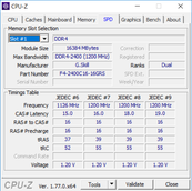 CPU-Z RAM SPD