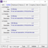 System info CPU-Z Cache