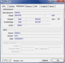 System info CPUZ Mainboard