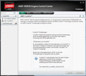 Activation of Crossfire and GPU allocation