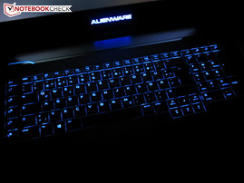 Le clavier retro-illuminé.