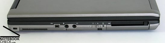 Dell Latitude D830 Interfaces