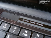 ... Mais l'ordinateur portable prend en charge le "Virtual Surround Sound" et le "Dolby Home Theater"