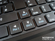 Les touches du clavier sont pratiques.