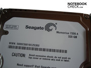 Les disques sont de chez Seagate et font 320 Go chacun