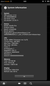 System info 1 (Quadrant)