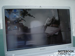 Le Sony NW11 en extérieur (luminosité maximum)