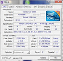 Systeminfo CPUZ CPU