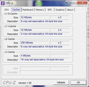 Systeminfo CPUZ Cache