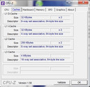 Systeminfo CPUZ Cache