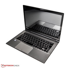 Le Toshiba Satellite 12, aimablement fourni par Toshiba Allemagne.