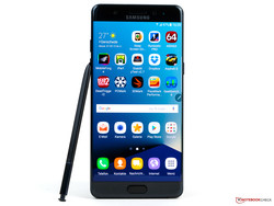 Test: Samsung Galaxy Note 7 (SM-N930F). Exemplaire de test fourni par Notebooksbilliger.