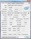 System info GPUZ 1