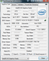 System info GPUZ Intel HD 3000