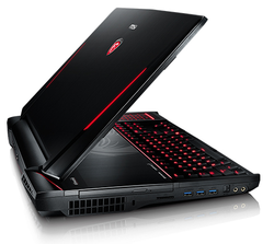 Le MSI GT80 2QD Titan, fourni par Xotic PC.