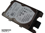 Le disque SATA tourne à 7200 rpm