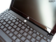 La finition du netbook est globalement correcte cependant.