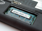 Comme dans la quasi-totalité des netbooks actuels, le HP Mini emploie aussi un processeur Atom d'Intel.
