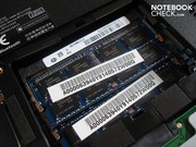 8Go de RAM avec 2x 4096 Mo de DDR3