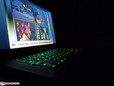 Contrairement à Alienware, Razer n'abuse pas sur l'éclairage.