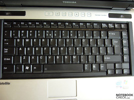 Clavier du Toshiba Satellite M100-165