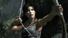 Avec son arc, Lara devient une chasseuse et une experte de la furtivité.
