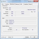 System info CPUZ Mainboard