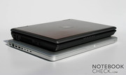 Le MacBook aluminium donne une meilleure impression en comparaison de beaucoup d'autres subnotebooks ...
